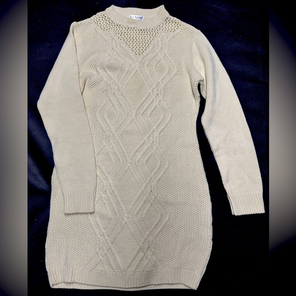 Cable Knit dress